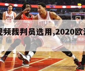 欧洲杯视频裁判员选用,2020欧洲杯裁判员